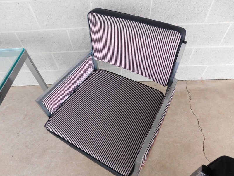 Mid-Century 5 Piece Chrome Table & Chair Set by Roper Corporation gallery