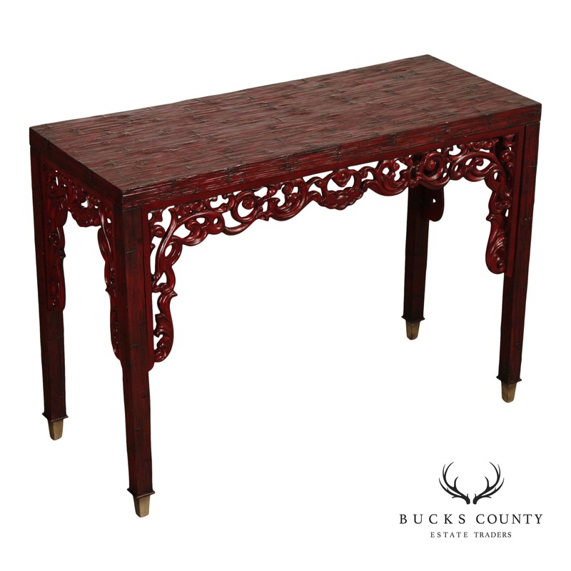 Hooker Furniture ‘Grandover’ Asian Style Console Table