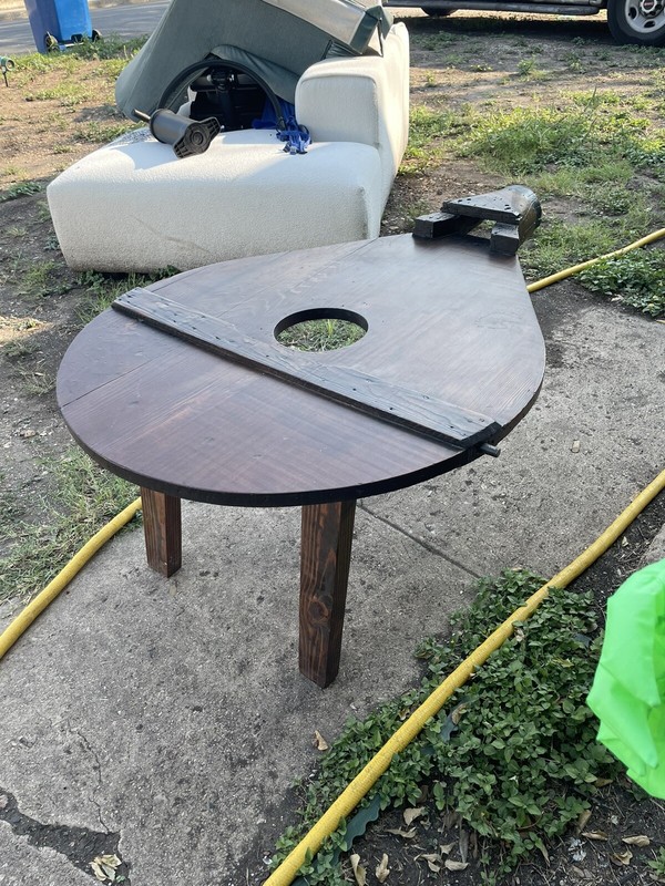 Antique Fireplace Bellows Top Coffee Table Side Table “Awesome Aesthetics” gallery