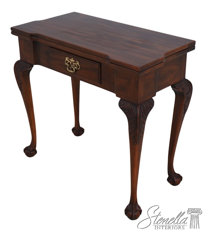 L63523EC: STATTON BiCentennial Collection Clawfoot Cherry Game Table