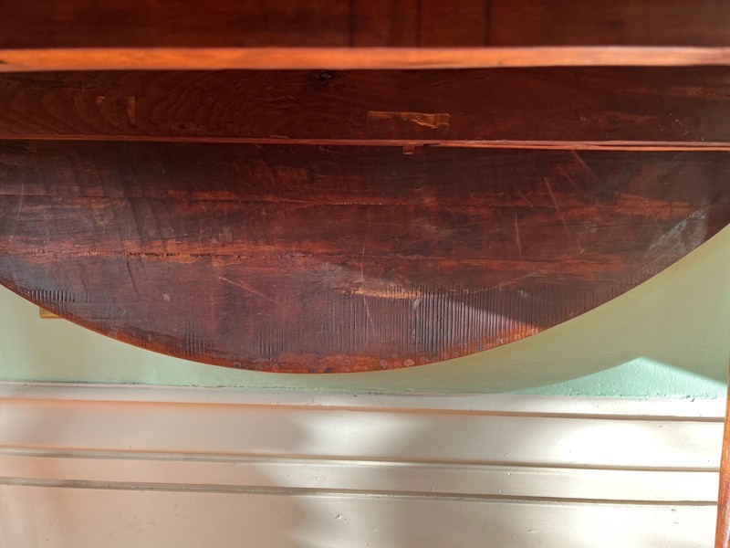 18th C. Queen Anne Cherry Drop Leaf Table gallery