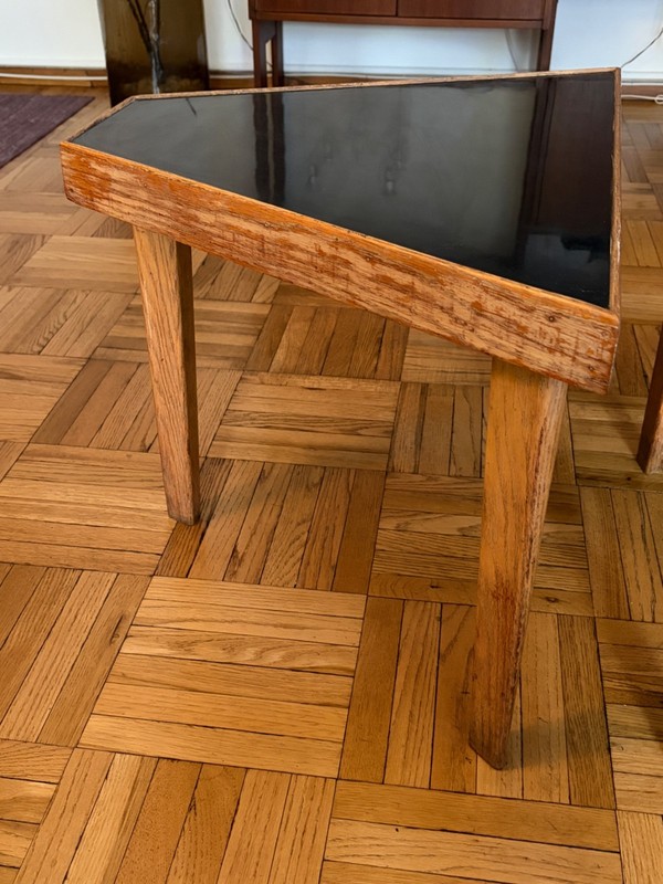 1930's Wood and Bakelite End Tables gallery