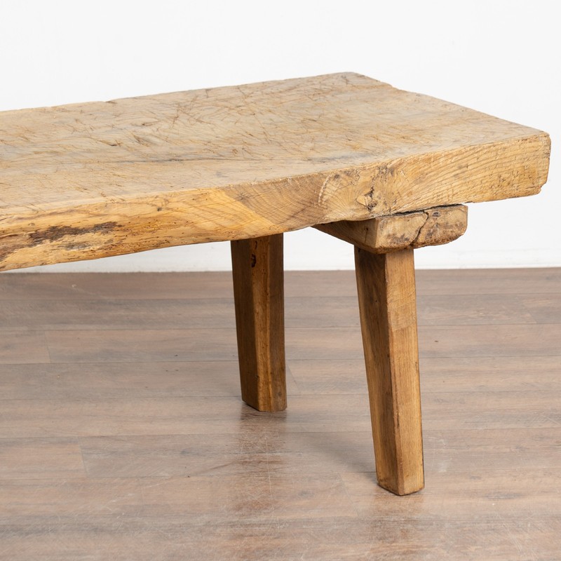 Early 20th Century Rustic Coffee Table from Hungary gallery