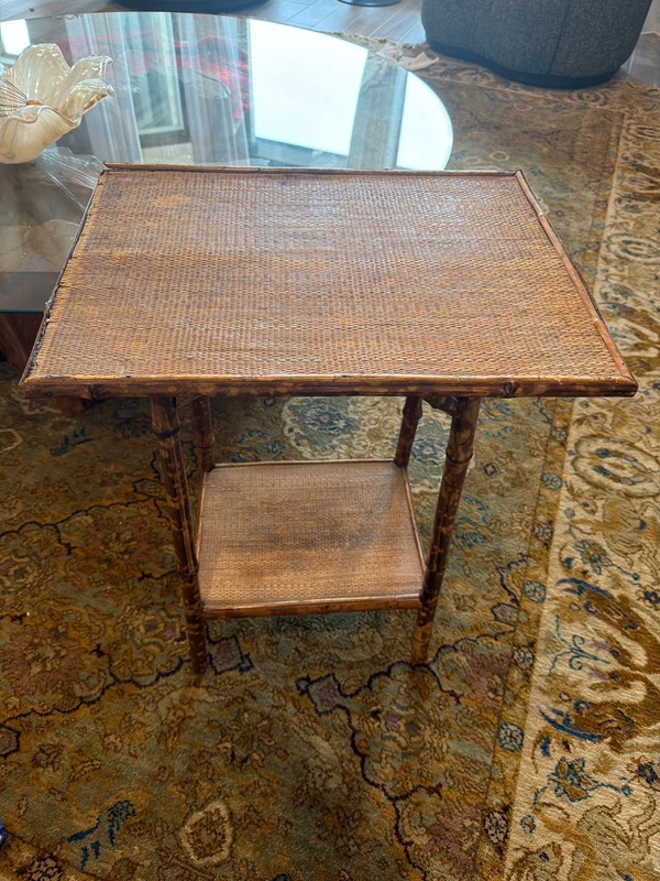 late 19th-century English Victorian side table.