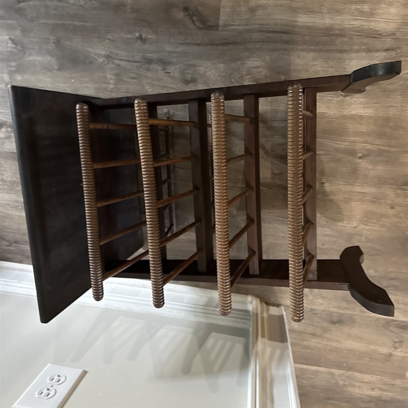 VINTAGE MID CENTURY MODERN MAGAZINE LP RACK TABLE FLOATING SHELVES DANISH MOD gallery