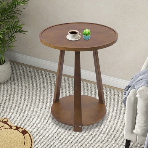 50x60cm Round Side Table, Side Table for Small Spaces, Modern Couch End Table gallery