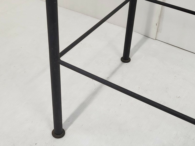 Vintage 1950 Coffee Table Steel & Glass 50S 1950S Rockabilly gallery