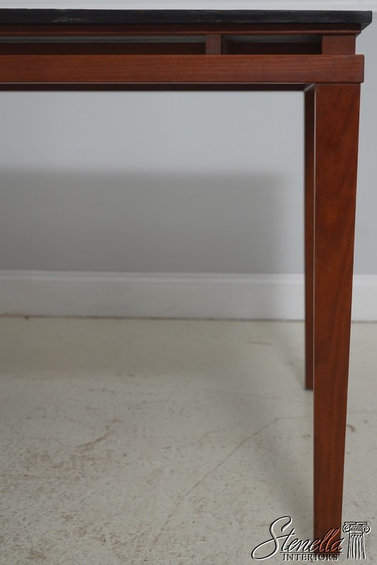 L71702: Modern Design Cherry Slate Top Dining Table gallery