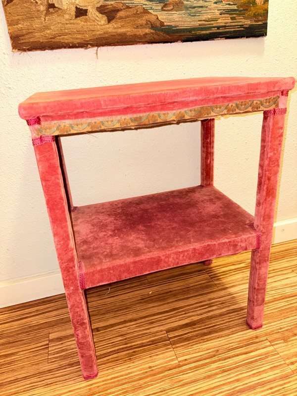 Vintage Velvet Table