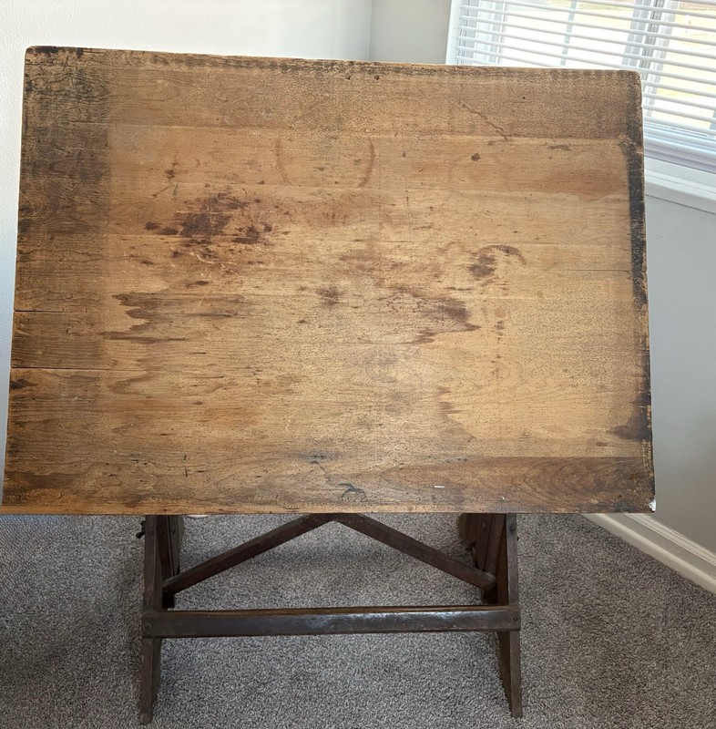 Antique Drafting Table: American Drafting Furniture Co.