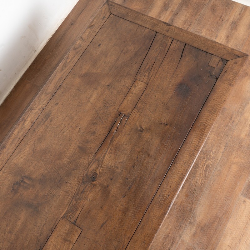 19th Century French Oak Coffee Table with Four Drawers gallery