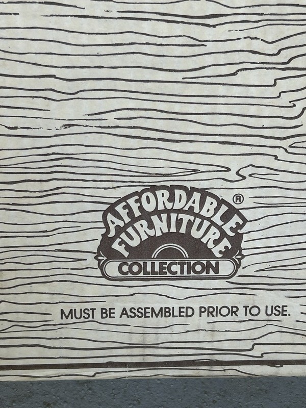 NOS Vintage Spacemates Affordable Furniture Oak Rolling Typerwriter Table SEALED gallery