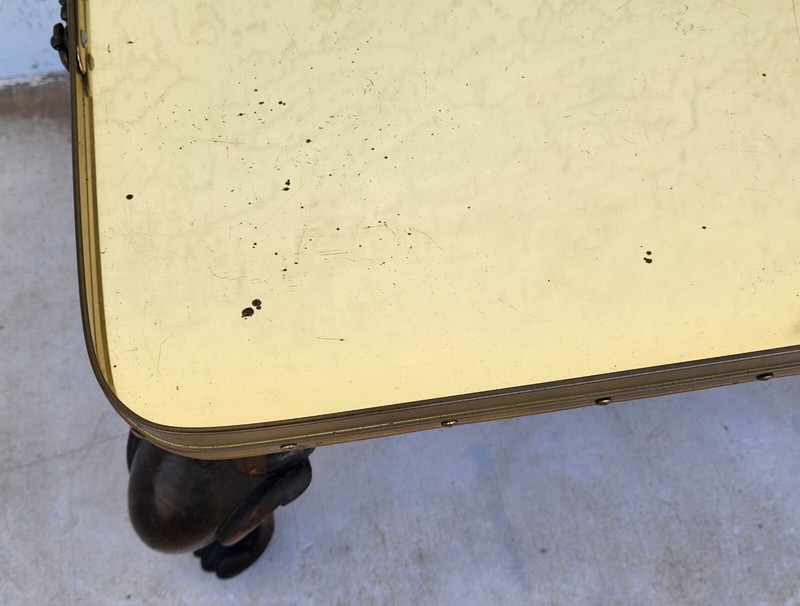 Brass Tray Table Mid Century gallery