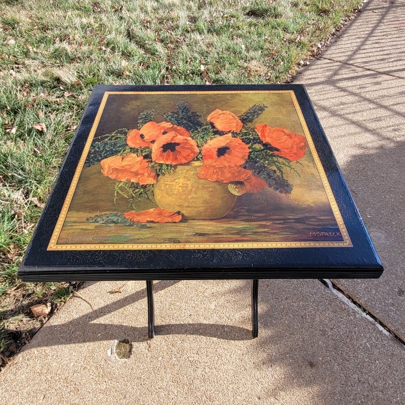 Vintage Bridge Table by Bridge Tables & Novelties, Inc. Lowell, Mass. gallery