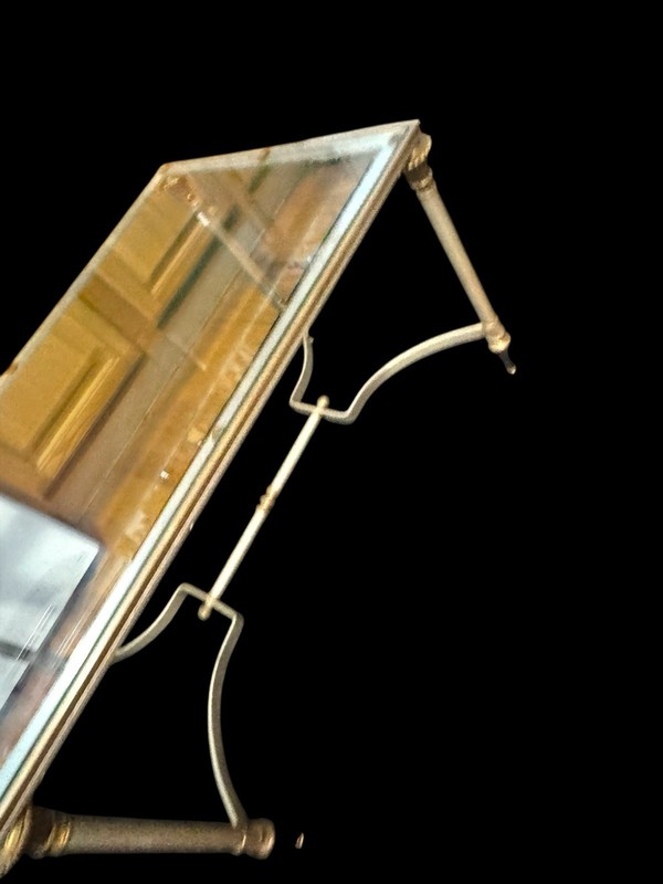 Hollywood Regency Manor Of Maison Jansen Beveled Glass Table Steel & Brass Italy gallery