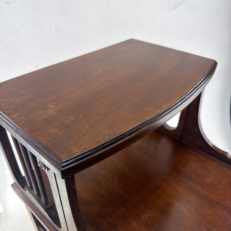 MCM #7437 Single Mersman End Table Genuine Mid Century Modern Tiered Step 2 Tier gallery