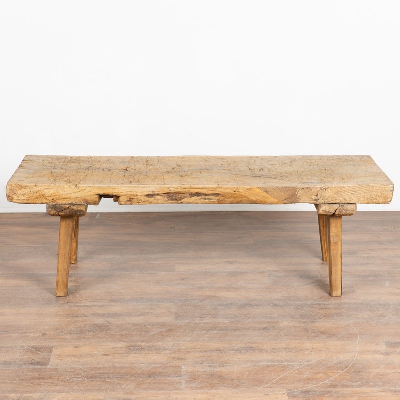 Early 20th Century Rustic Coffee Table from Hungary gallery