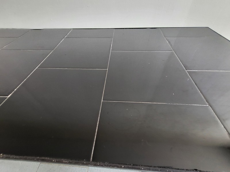Vintage Coffee Table 1950 In Ceramic & Black Steel 50S Rockabilly 1950S gallery