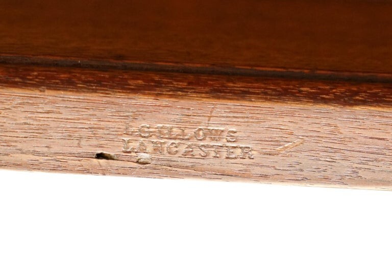 Rare Gillows Lancaster 1789-1795 George III American Walnut Dining Table gallery