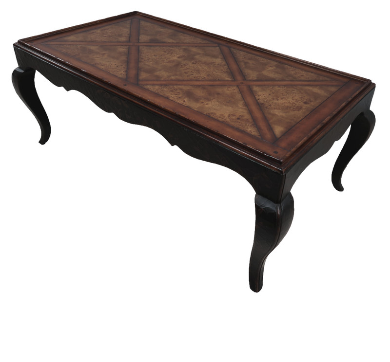 Baker Milling Road Two – Tone Crackle Cocktail Table
