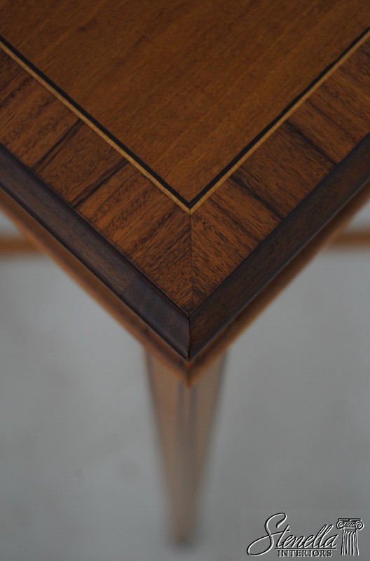 L67747: BAKER Adam Style Satinwood Inlaid Occasional Table gallery