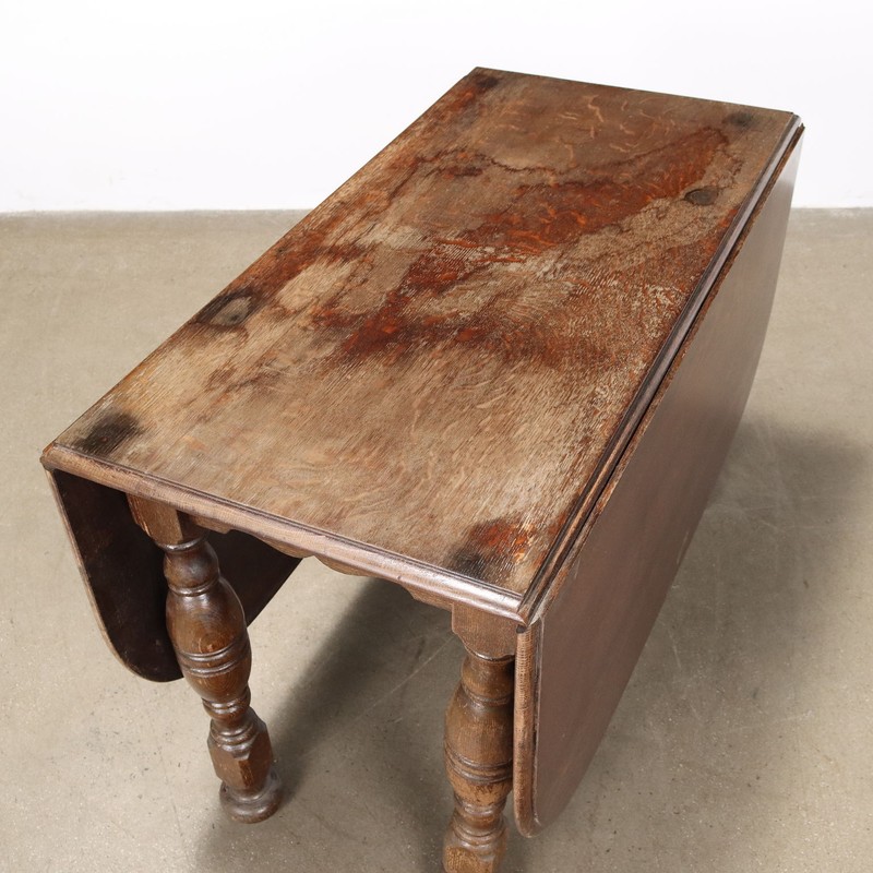 Antique Extendable Table Oak United Kingdom XX Century Original gallery