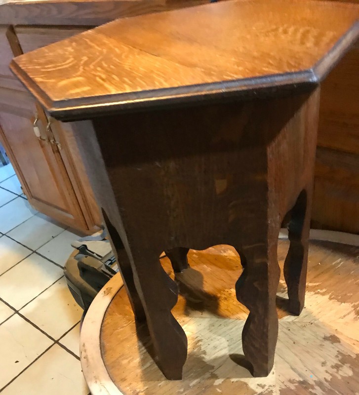 Quarter-sawn Oak Plant Stand (PS129) gallery