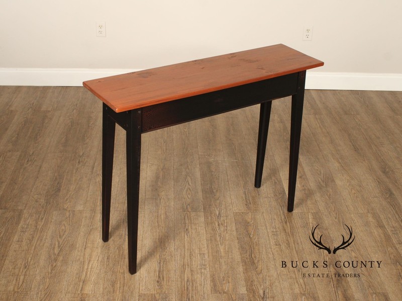 Shaker Style Painted Pine Console Table gallery