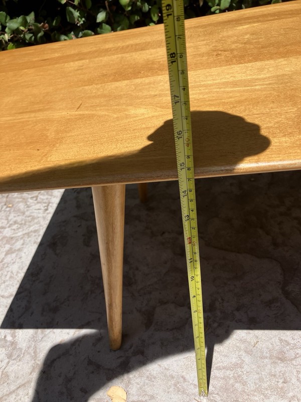 Paul McCobb Planner Group Solid Wood Modern Coffee Table, 1950s gallery