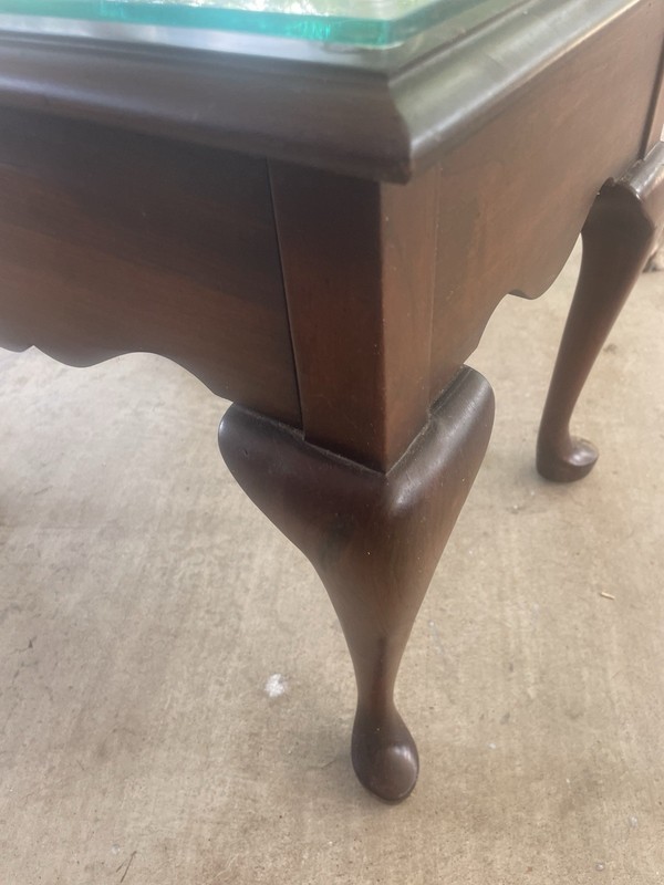 Mid Century Solid Cherry End Table gallery