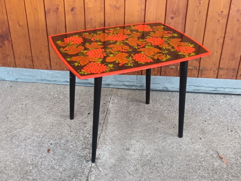 50s Vintage Kidney Table Coffee Table Rockabilly Retro 50s