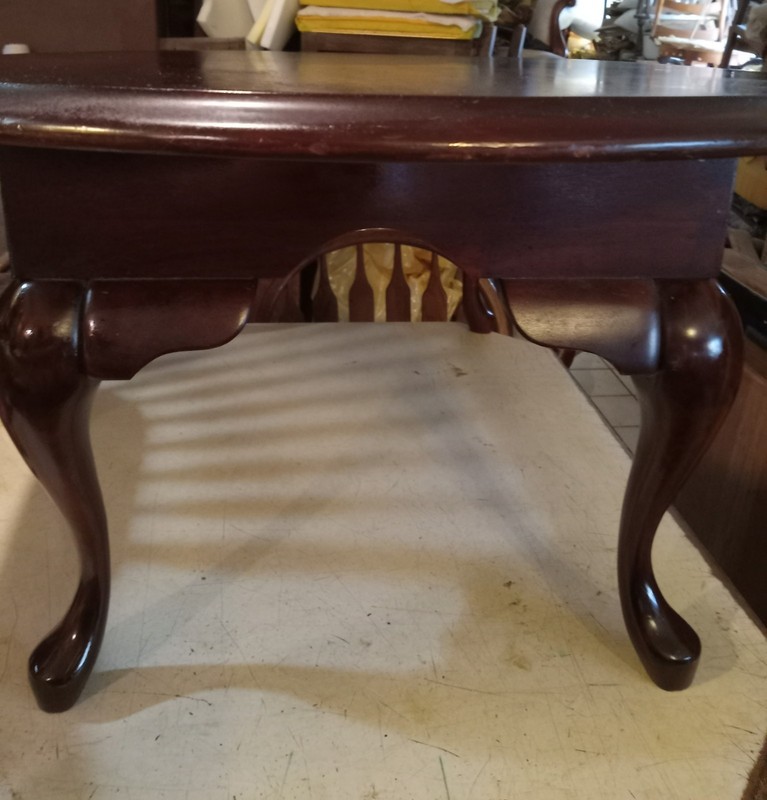 Mid Century Cherry Oval Coffee Table (CT446) gallery