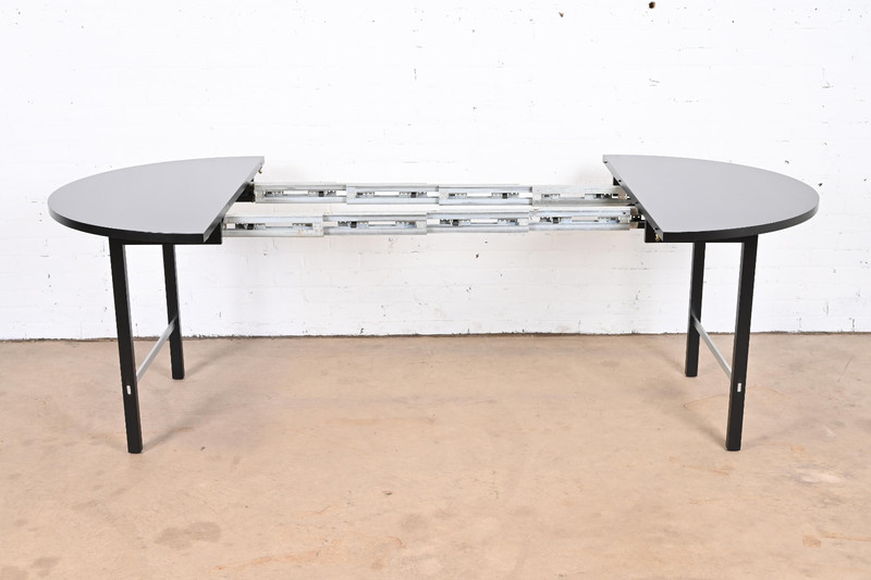 Paul McCobb for Calvin Furniture Lacquered Extension Dining Table, Refinished gallery