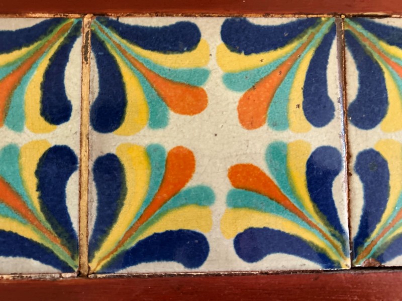 Vintage California Tile Table Hispano Moresque gallery