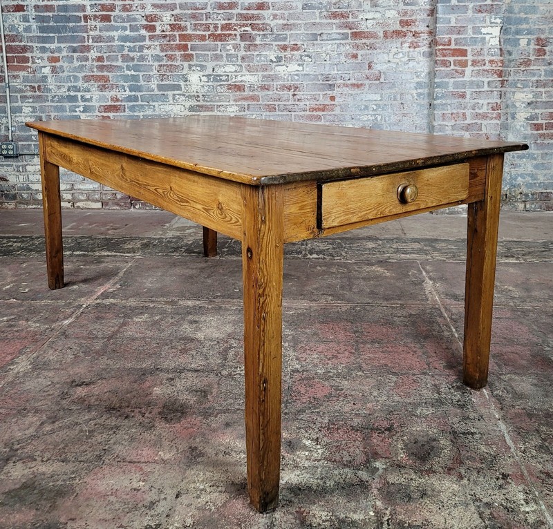 19th century French Farm Dining Table gallery