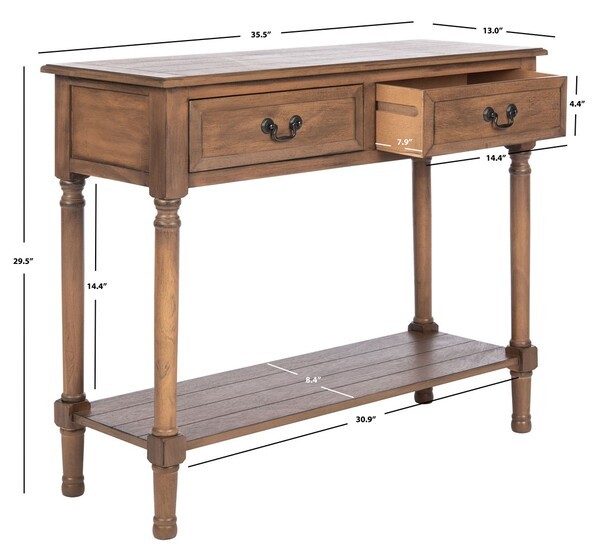 Safavieh PRIMROSE 2 DWR CONSOLE TABLE, Reduced Price 4172700389 CNS5706C