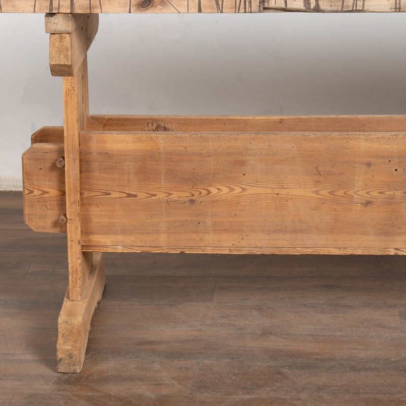 19th Century Rustic Swedish Work Table Console gallery