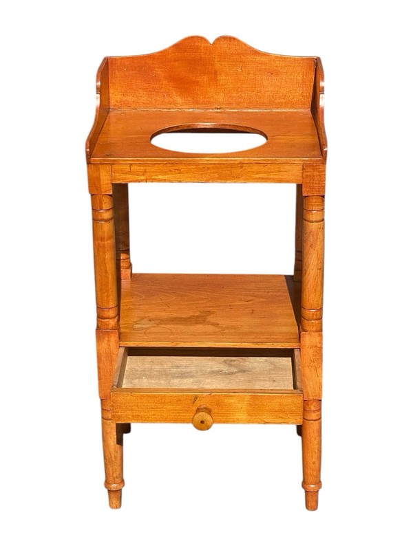 Antique New England Maple & Pine Wash Stand gallery