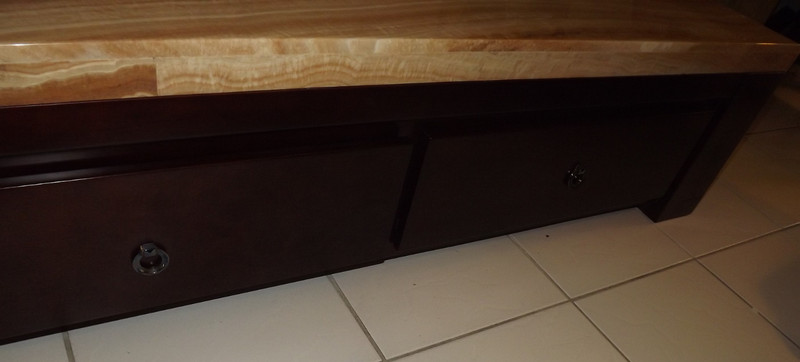 Large Stunning 80" x 32" Marble Top Table Pickup Ft. Lauderdale, FL gallery