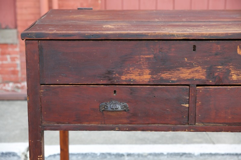Vintage Antique Drafting Table Architect Desk apothecary wood drawer art studio gallery