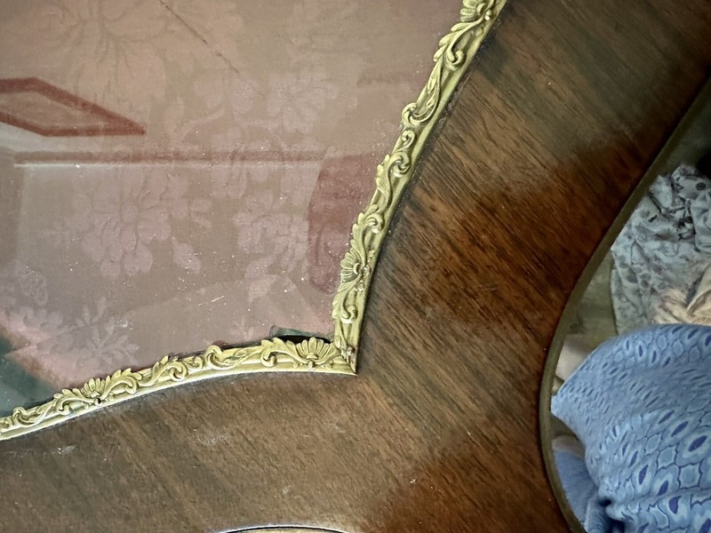 EXCEPTIONAL ANTIQUE FRENCH BIJOUTERIE DISPLAY TABLE gallery