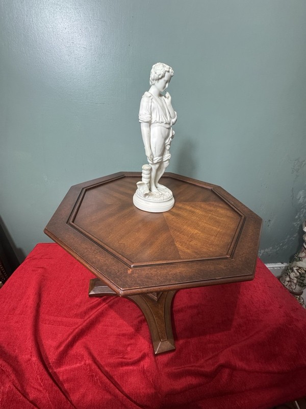 Art Deco Style Elmwood Hexagonal Coffee Table gallery