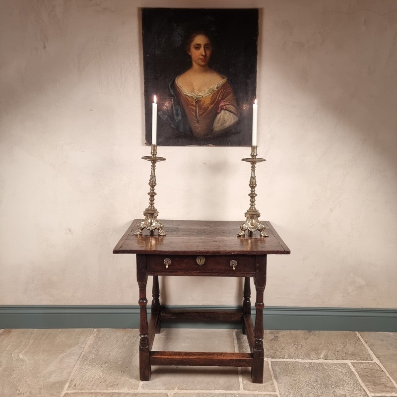A 17th century side table.