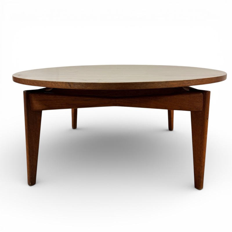 Custom 36" Mid Century Modern Coffee Table Made in NYC 1950s Laminate Cocktail gallery