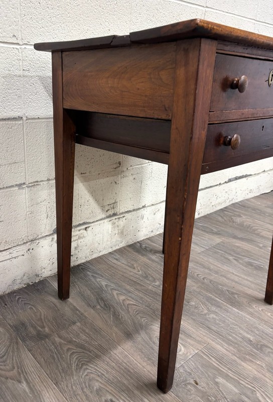 Antique Primitive Work Table Sewing Stand Desk gallery
