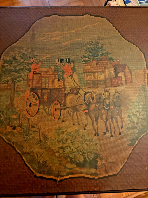 Vintage Bridge Table by Bridge Tables & Novelties, Inc. Lowell, Mass. gallery