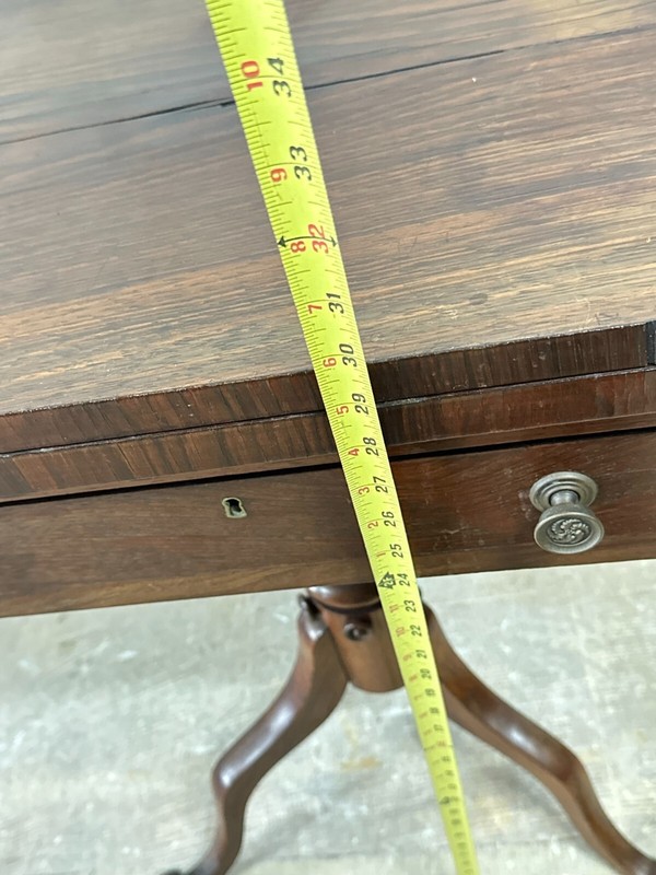 Antique victorian game table checkerboard top rosewood 1870 gallery