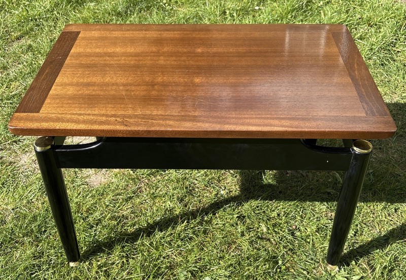 G Plan Librenza Coffee Table Tola & Black 1958 EG Gomme Mid Century