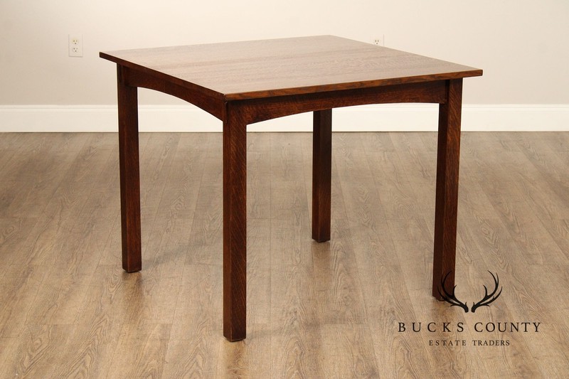 Stickley Mission Collection Square Oak Dining Table gallery