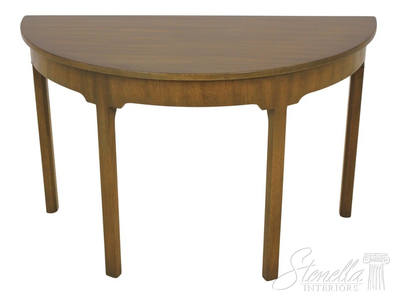 58230EC: KITTINGER Chippendale Style Colonial Williamsburg Console Table